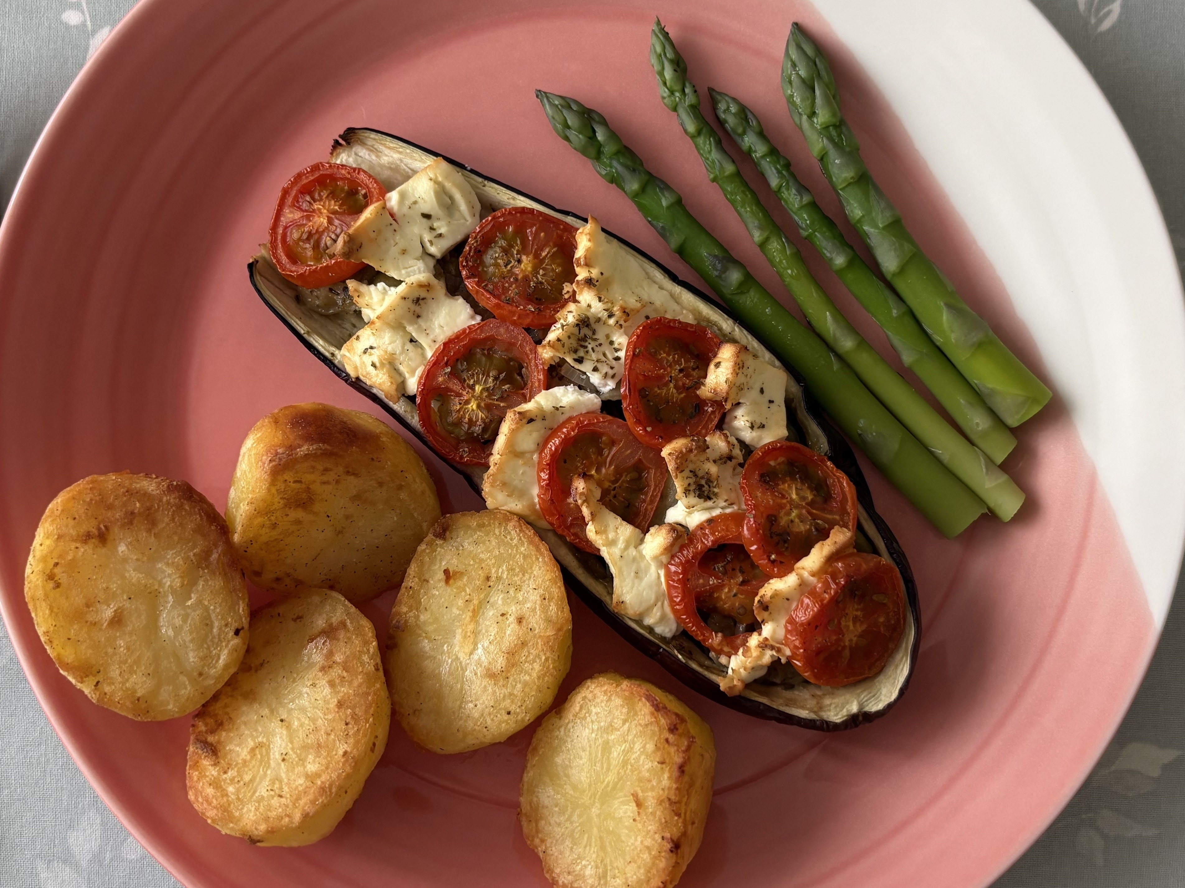 Greek Stuffed Aubergine