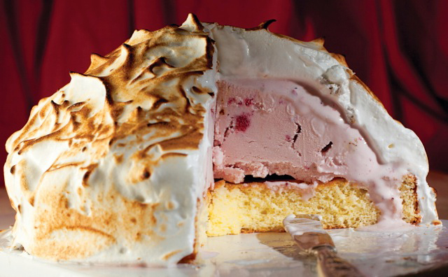 Raspberry Baked Alaska